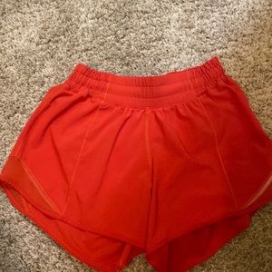 Red hotty hot lulu shorts!!